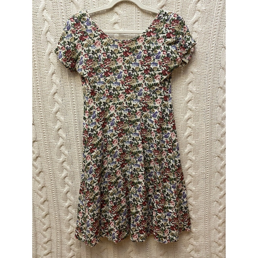All that Jazz Floral Mini Dress - Multicolor